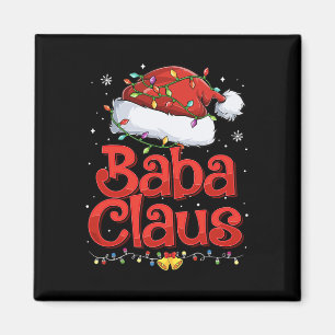 Imán Hombres Guay Baba Claus con Navidades de Santa Hat