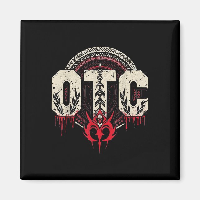 Imán Hombres Mujeres Niños Otc Bloodline Roman Wrestlin (Frente)