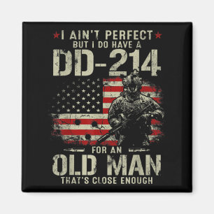 Imán Hombres que no soy perfecto tengo un veterano del