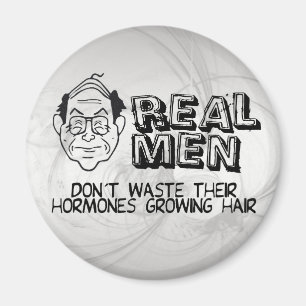 Imán Hombres reales