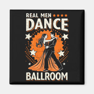 Imán Hombres Reales Baile Salón De Baile Pareja Hombres