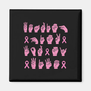 Imán Hombres Usando Rosa Para Mi Esposa Rótulo Lenguaje