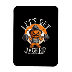 Imán Hombres Vamos a Levantar la Calabaza Jack-O-Lanter