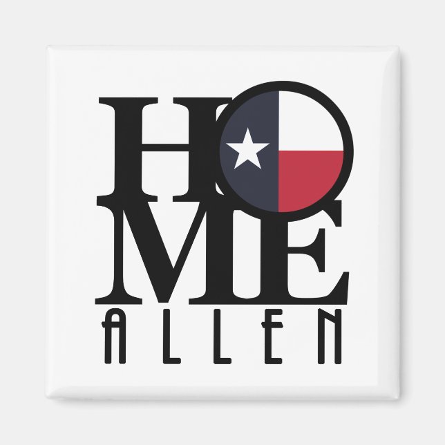Imán HOME Allen TX (Frente)