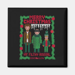 Imán Home Alone Feliz Navidad Ya Wet Ndits Sudadera Fea