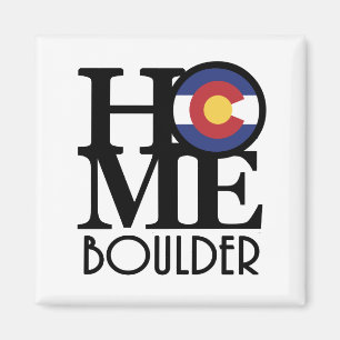 Imán HOME Boulder Colorado Stone