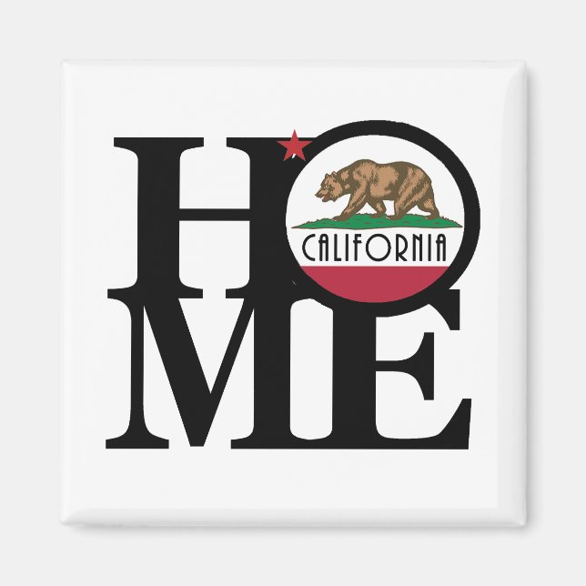Imán HOME California (Frente)