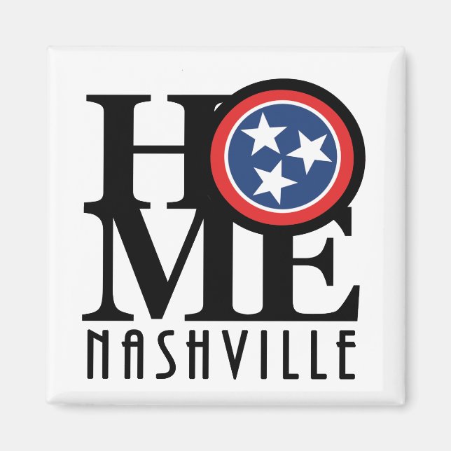 Imán HOME Nashville Tennessee (Frente)