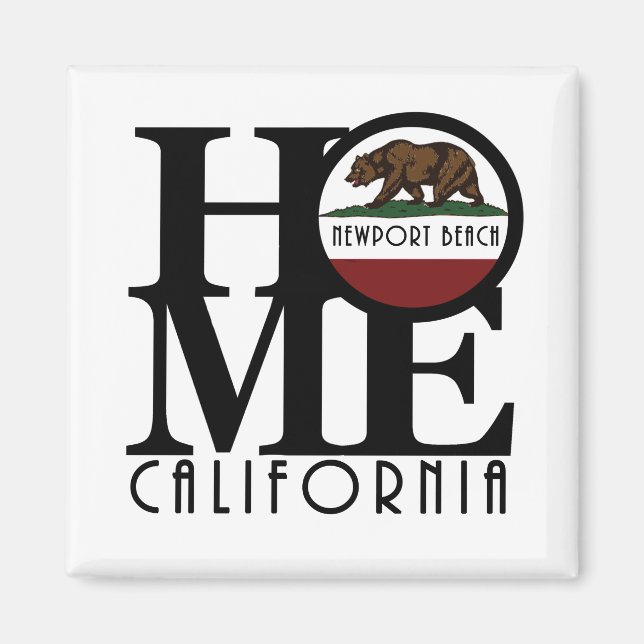 Imán HOME Newport Beach (Frente)