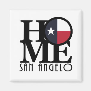 Imán HOME San Angelo
