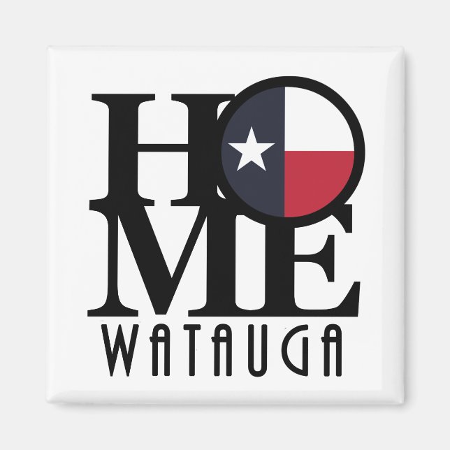 Imán HOME Watauga Texas (Frente)