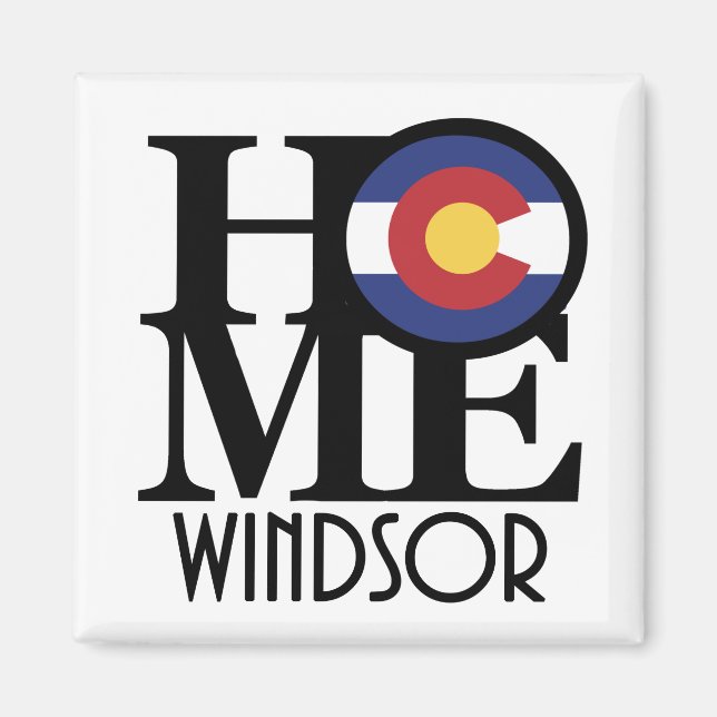 Imán Home Windsor Colorado (Frente)