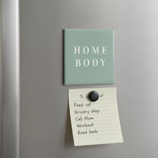 Imán Homebody Square Magnet