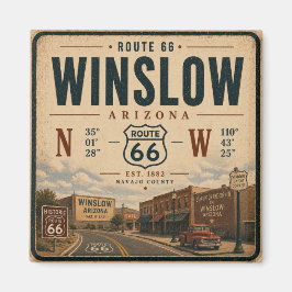Imán Homenaje a la carretera Arizona Ruta 66