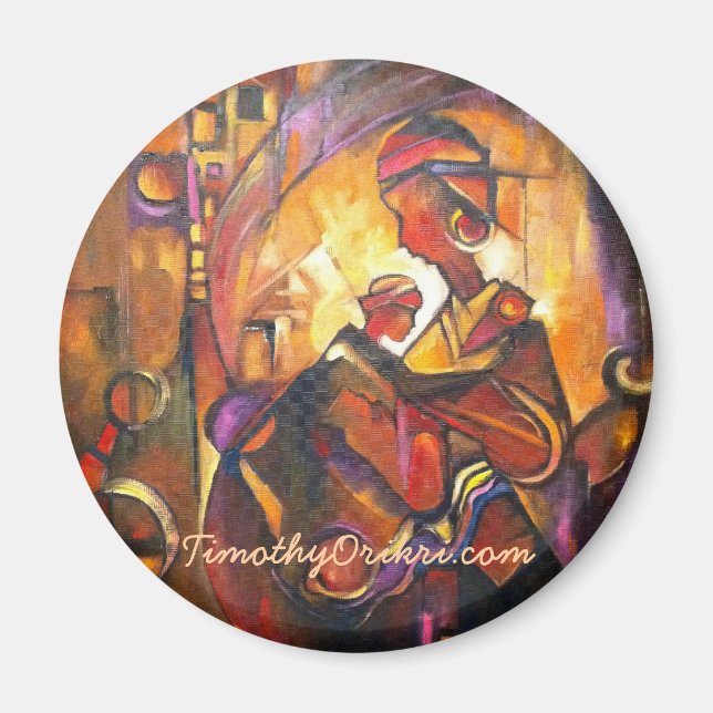 Imán Homenaje a Mama R.O. Orikri (Frente)