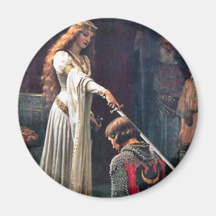 Imán Homenaje de Edmund Blair Leighton