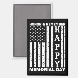 Imán Homenaje Recuerde Feliz Día De Conmemoración Bande