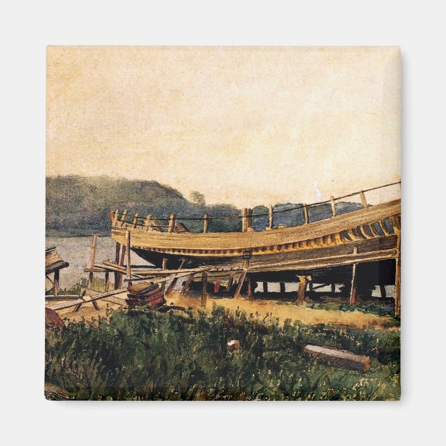 Imán Homer - Construcción naval, Ipswich (Frente)