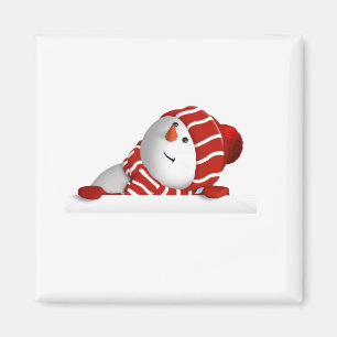 Imán homme de neige