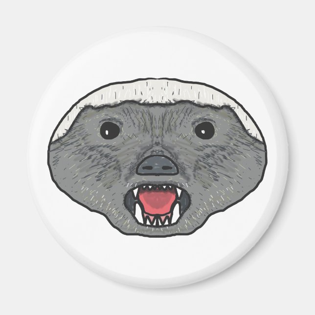 Imán Honey Badger (Frente)