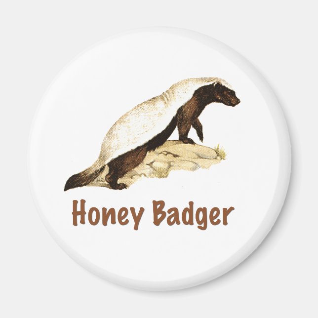 Imán Honey Badger (Frente)