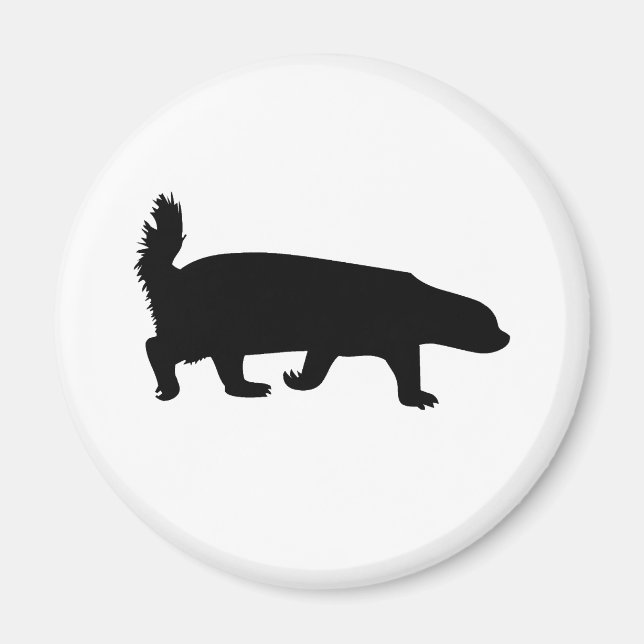 Imán Honey Badger Black (Frente)