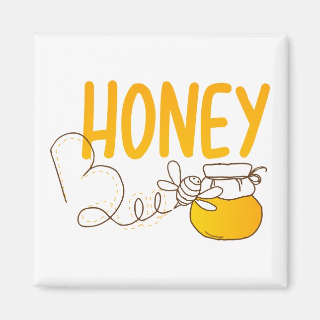 Imán Honey Bee (Frente)