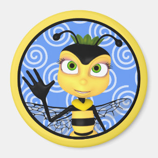 Imán Honey Bee Toon Magnet