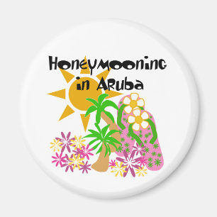 Imán Honeymooning en Aruba
