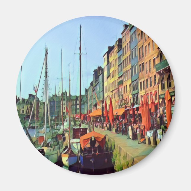 Imán HONFLEUR - acoplamiento - vista (Frente)