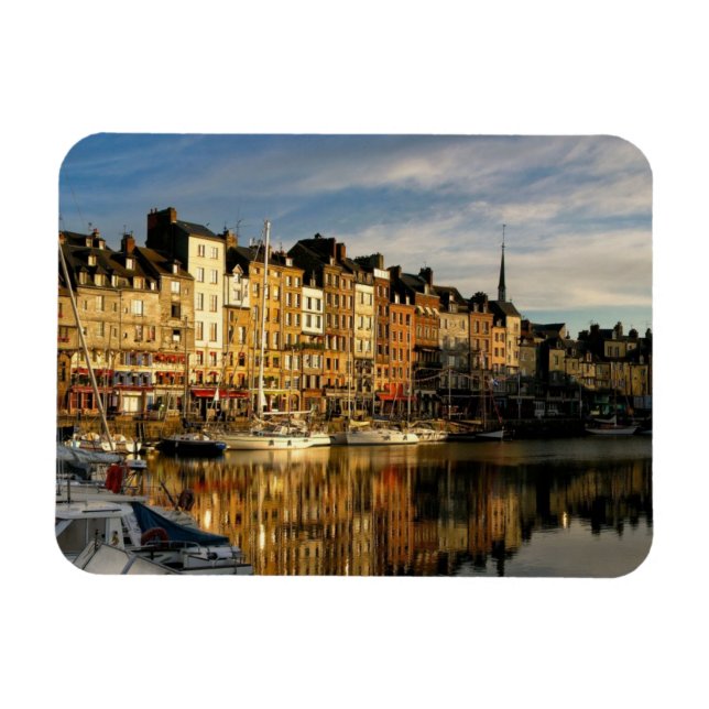 Imán Honfleur, cerca de Normandía en Francia (Horizontal)