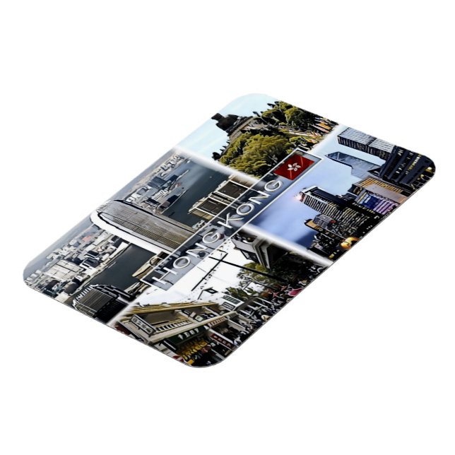 Imán Hong Kong - Mosaico - (Lado Izquierdo)