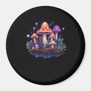 Imán Hongos Y Cristales De Whimsigoth