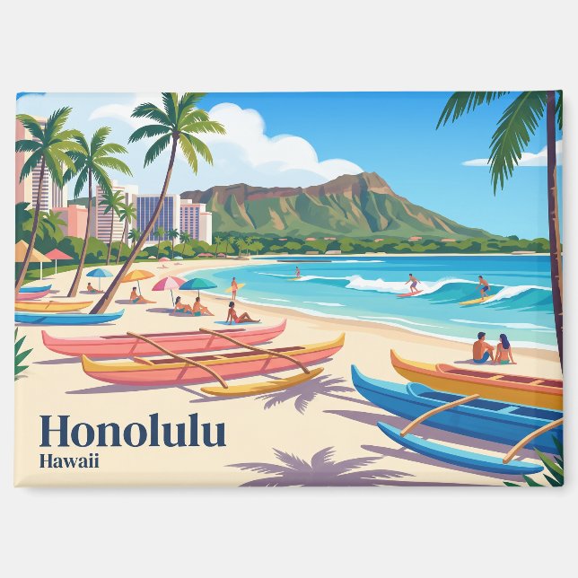 Imán Honolulu EE. UU. (Anverso)