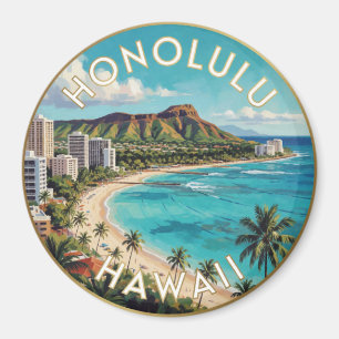Imán Honolulu Hawái Playa Waikiki Viajes