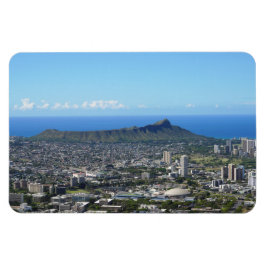 Imán Honolulu Hawaii Photo Magnet
