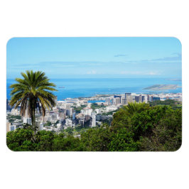Imán Honolulu Hawaii Photo Magnet
