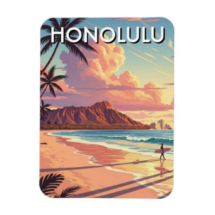 Imán Honolulu Playa Waikiki Oahu Hawaii Viajes