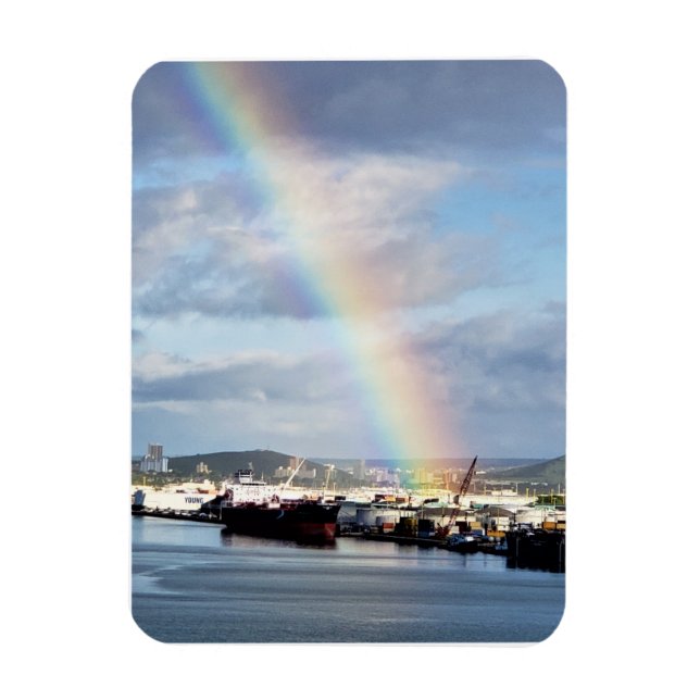 Imán Honolulu Rainbow (Vertical)