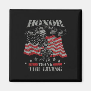 Imán Honor The Fallen Gracias Al Día Conmemorativo De L
