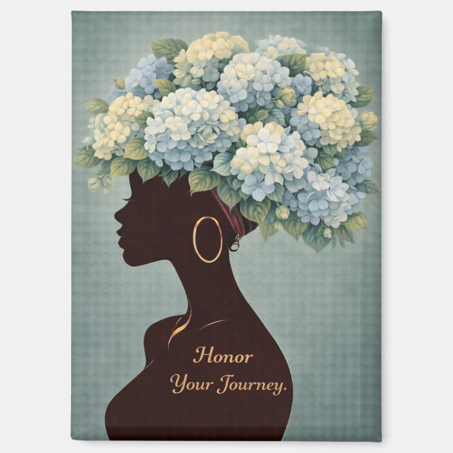 Imán Honor Your Journey Inspirational Magnet (Anverso)