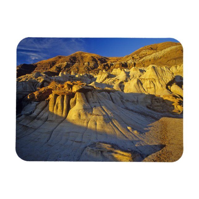 Imán Hoodoos en Drumheller Alberta, Canadá (Horizontal)