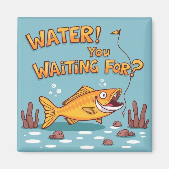 Imán Hooked on Fun (Frente)