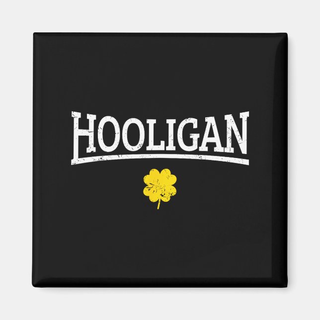 Imán Hooligan Irish St. Patricks Day  (Frente)