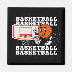 Imán Hoop de caracter de baloncesto
