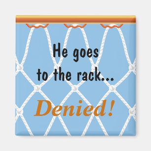 Imán Hoop Net_He de baloncesto va al estante... ¡Denega