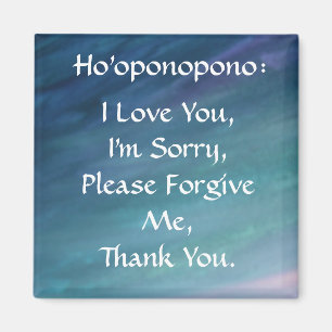 Imán Ho'oponopono imán-azul