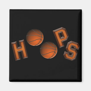Imán Hoops de baloncesto