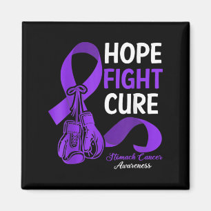 Imán Hope Fight Cure Periwinkle Ribbon Stomach Cancer A