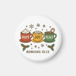 Imán Hope joy Peace and Cocoa